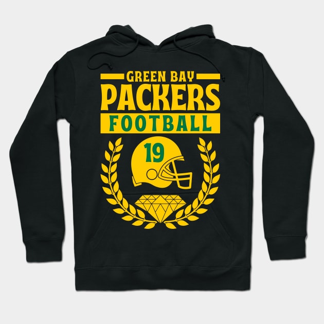 Green Bay Packers 1919 American Football Hoodie by Astronaut.co